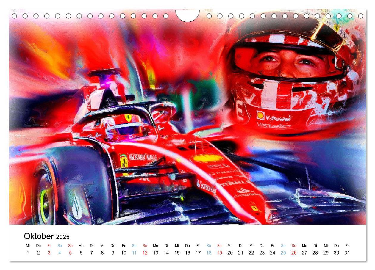 Bild: 9783435301669 | Formel 1 kreativ - Digital Art von Jean-Louis Glineur (Wandkalender...