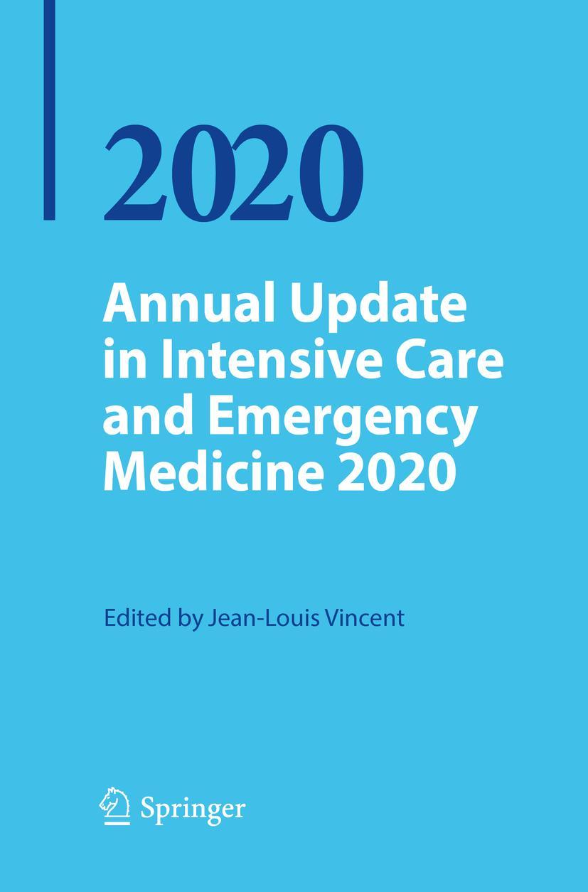 Cover: 9783030373221 | Annual Update in Intensive Care and Emergency Medicine 2020 | Vincent