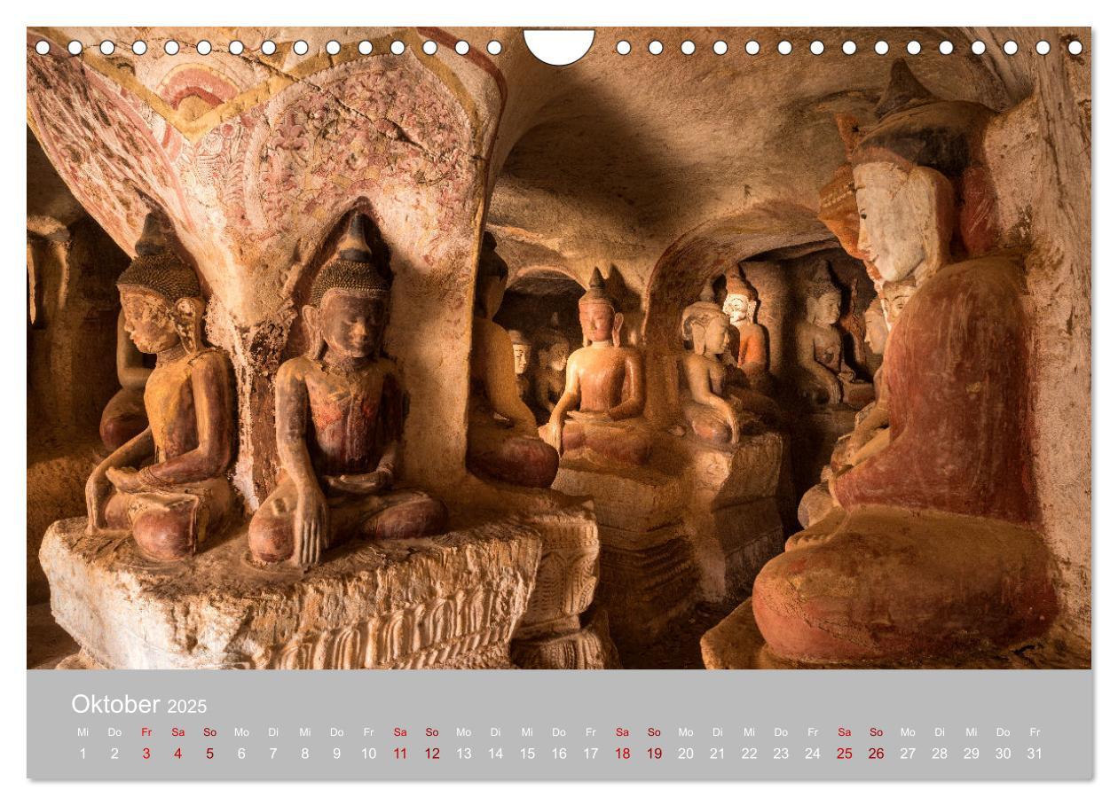 Bild: 9783383984334 | BUDDHA - Ein sanftes Lächeln (Wandkalender 2025 DIN A4 quer),...