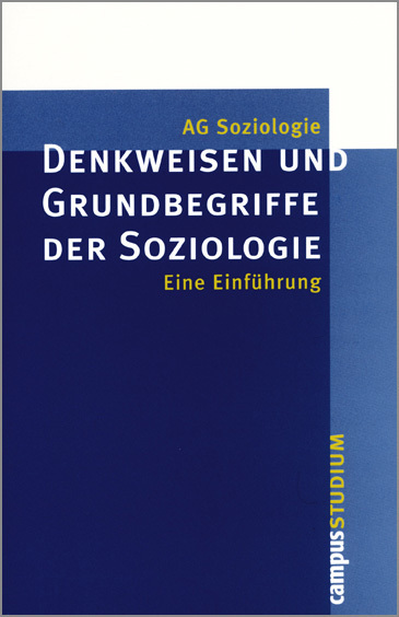 Cover: 9783593347158 | Denkweisen und Grundbegriffe der Soziologie | Taschenbuch