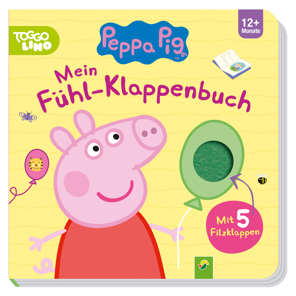 Cover: 9783849929534 | Peppa Pig Mein Fühl-Klappenbuch | Laura Teller | Buch | 16 S. | 2021