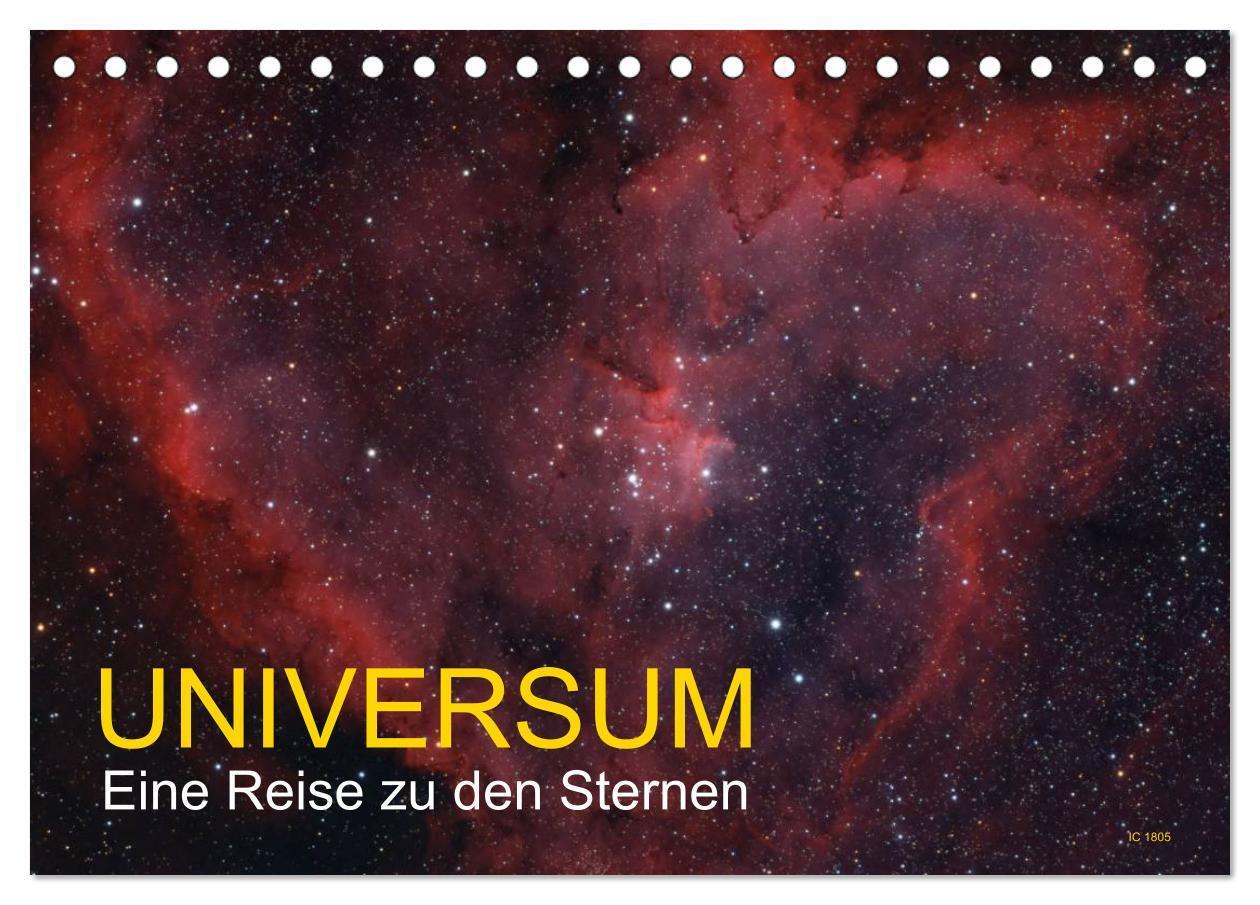 Cover: 9783675635210 | Universum - Eine Reise zu den Sternen (Tischkalender 2024 DIN A5...