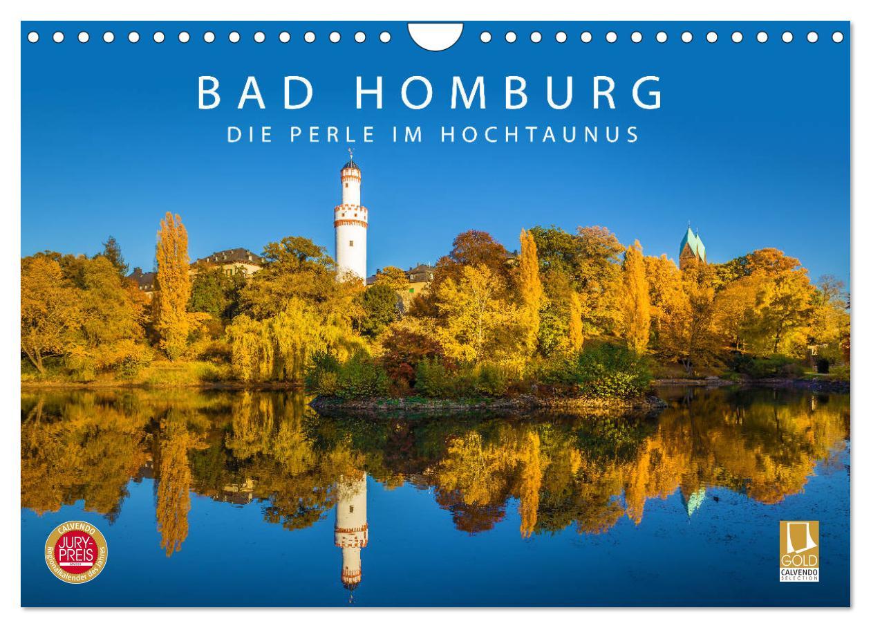 Cover: 9783435390076 | Bad Homburg - Die Perle im Hochtaunus (Wandkalender 2025 DIN A4...