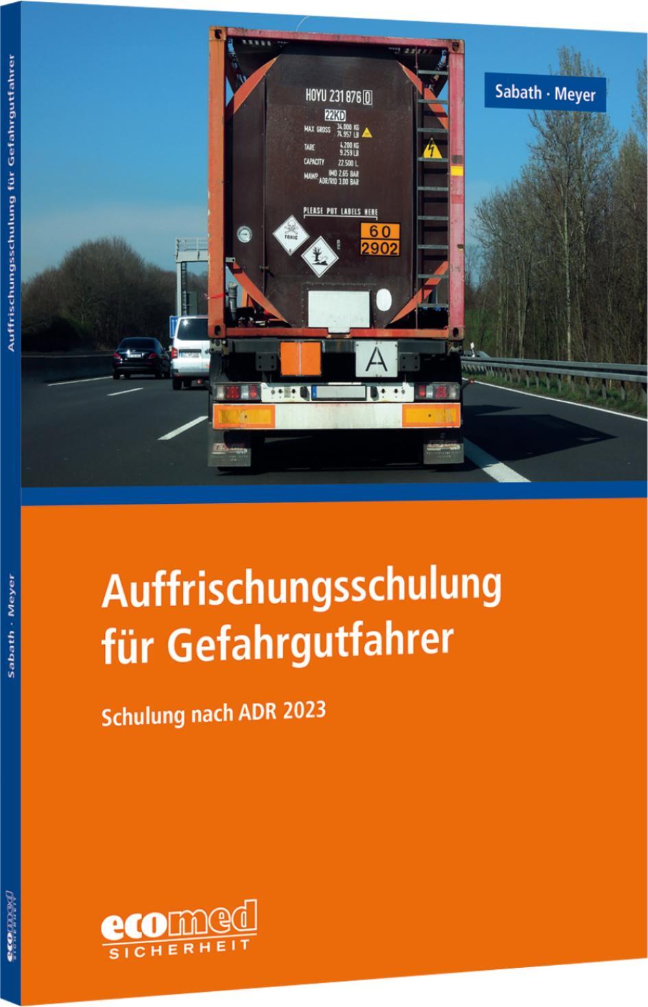 Cover: 9783609695389 | Auffrischungsschulung für Gefahrgutfahrer | Uta Sabath (u. a.) | Buch