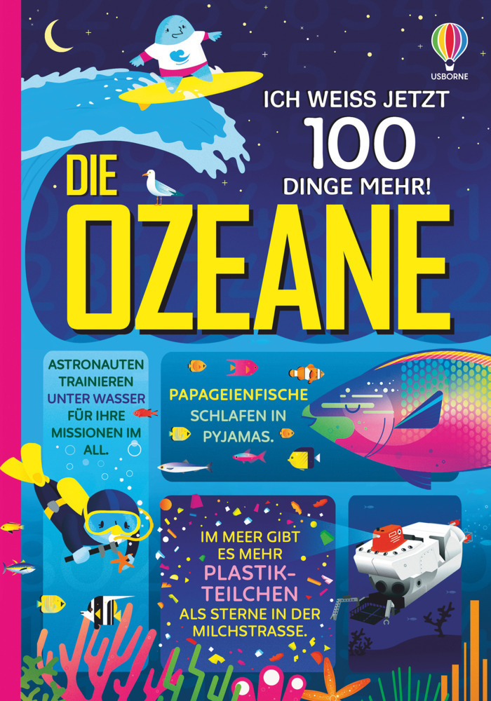 Cover: 9781789415209 | Ich weiß jetzt 100 Dinge mehr! Die Ozeane | Minna Lacey (u. a.) | Buch