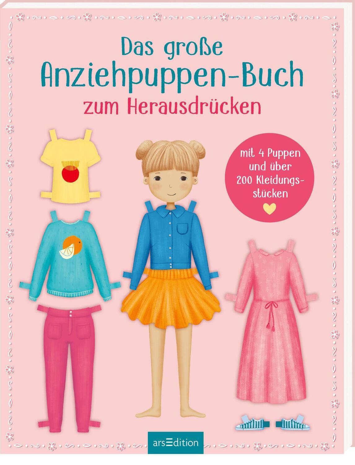 Cover: 4014489130772 | Das große Anziehpuppen-Buch zum Herausdrücken | Taschenbuch | 32 S.