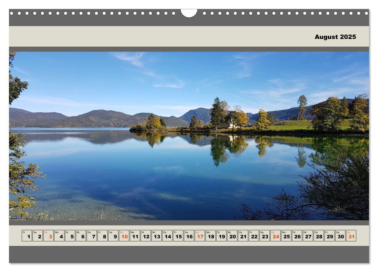 Bild: 9783383995958 | Walchensee Panorama (Wandkalender 2025 DIN A3 quer), CALVENDO...