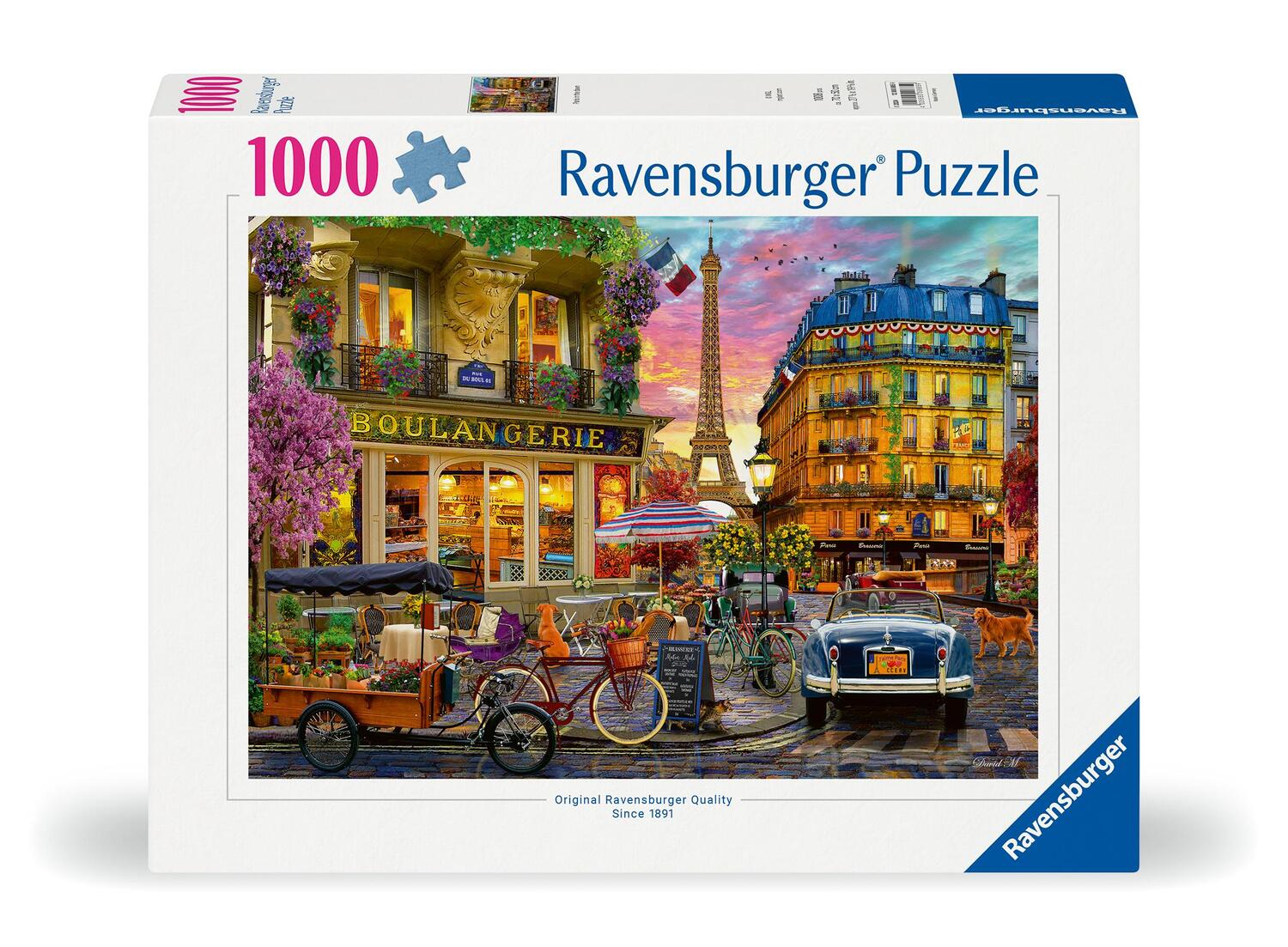 Cover: 4005555008859 | Ravensburger Puzzle 12000885 - Paris im Morgenrot - 1000 Teile...
