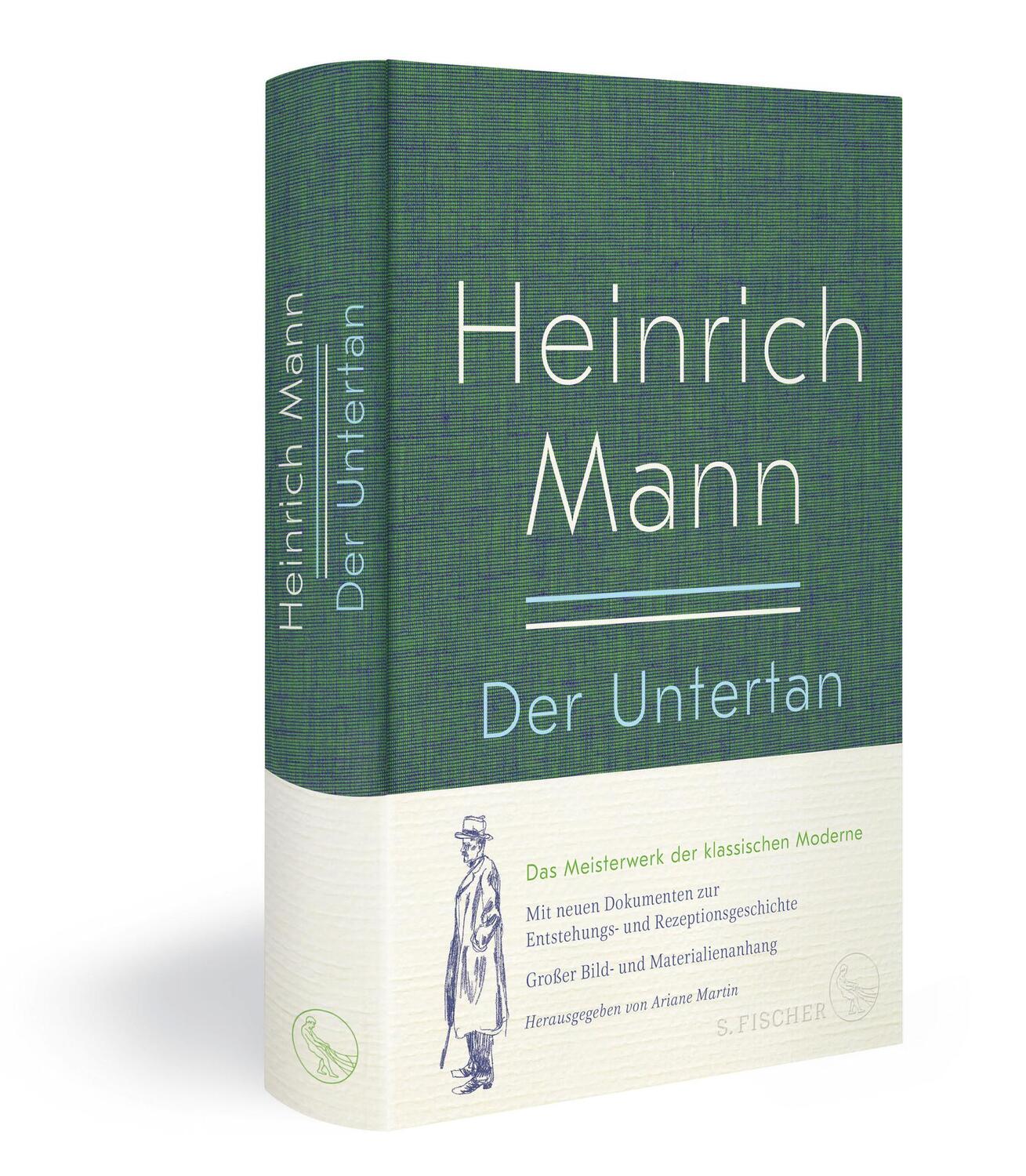 Cover: 9783103970425 | Der Untertan | Große Neuausgabe | Heinrich Mann | Buch | 640 S. | 2021