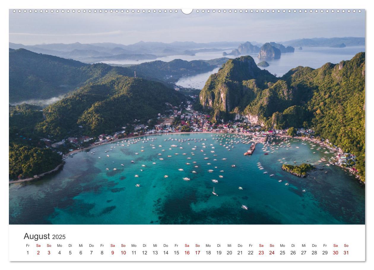 Bild: 9783435006182 | Philippinen - Eine Reise ins Paradies. (Wandkalender 2025 DIN A2...