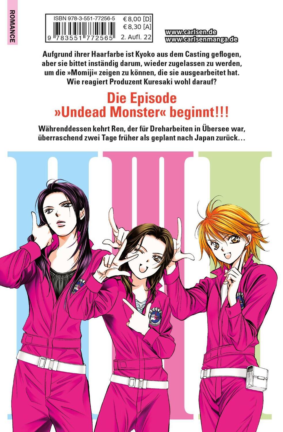 Rückseite: 9783551772565 | Skip Beat! 41 | Yoshiki Nakamura | Taschenbuch | Skip Beat! | Deutsch