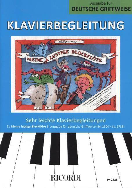 Cover: 9790204228287 | Klavierbegleitung, Ausgabe für deutsche Griffweise | Richard Voss