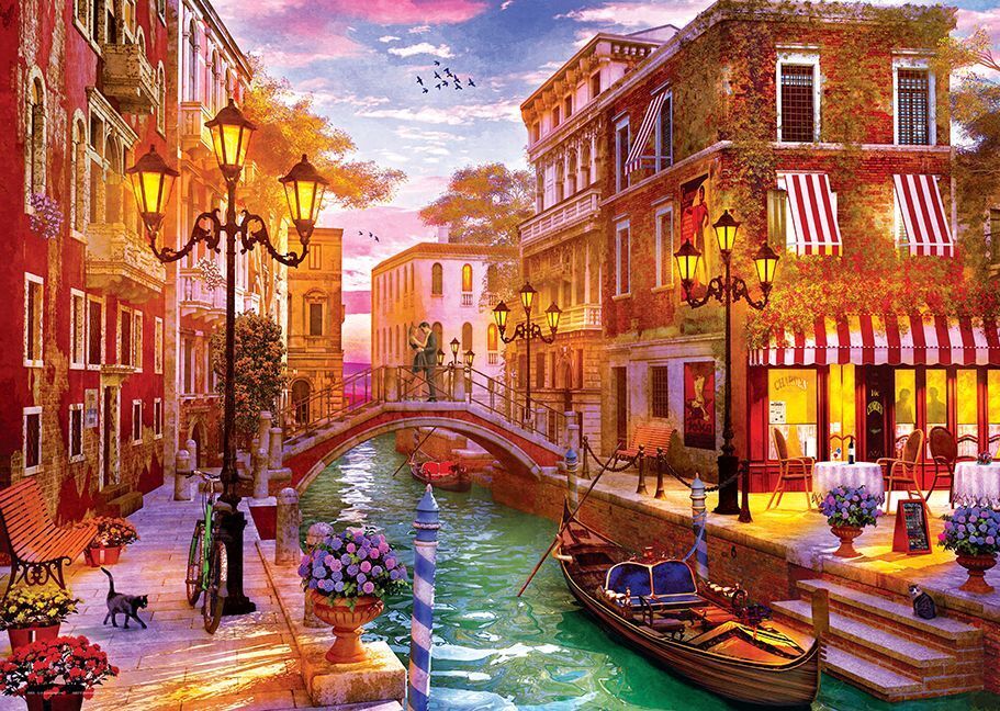 Cover: 628136653534 | Venetian Romance (Puzzle) | Spiel | In Spielebox | 6000-5353 | 2023