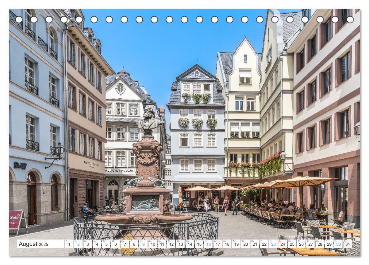 Bild: 9783383993176 | Frankfurt - Wolkenkratzer und Tradition (Tischkalender 2025 DIN A5...