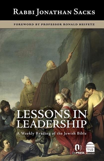 Cover: 9781592644322 | Lessons in Leadership: A Weekly Reading of the Jewish Bible | Sacks