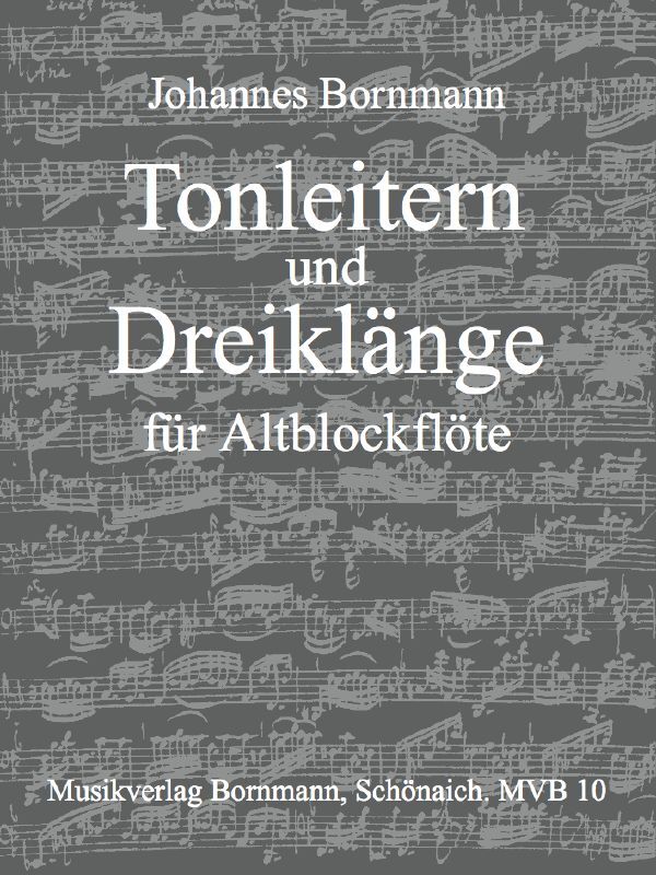 Cover: 9990050739092 | Tonleitern &amp; Dreiklange | Bornmann | Buch | Musik Verlag Bornmann