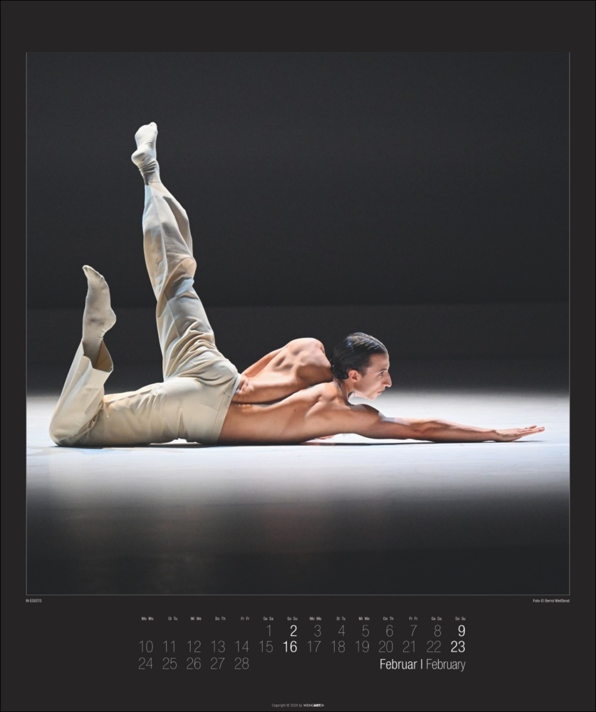 Bild: 9783839900109 | Stuttgarter Ballett Kalender 2025 | Tamas/Weißbrod, Bernd Detrich