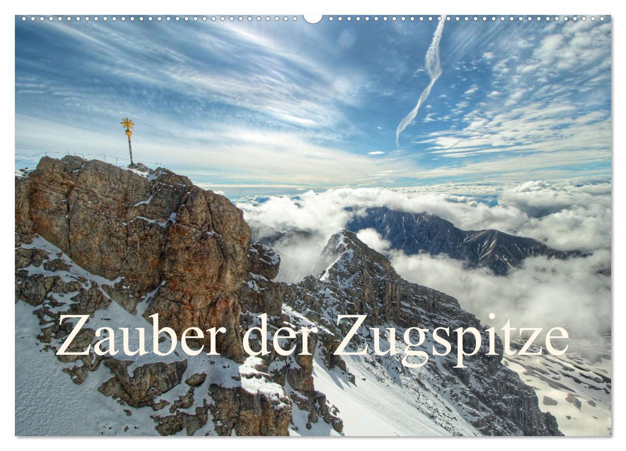 Cover: 9783675601796 | Zauber der Zugspitze (Wandkalender 2024 DIN A2 quer), CALVENDO...