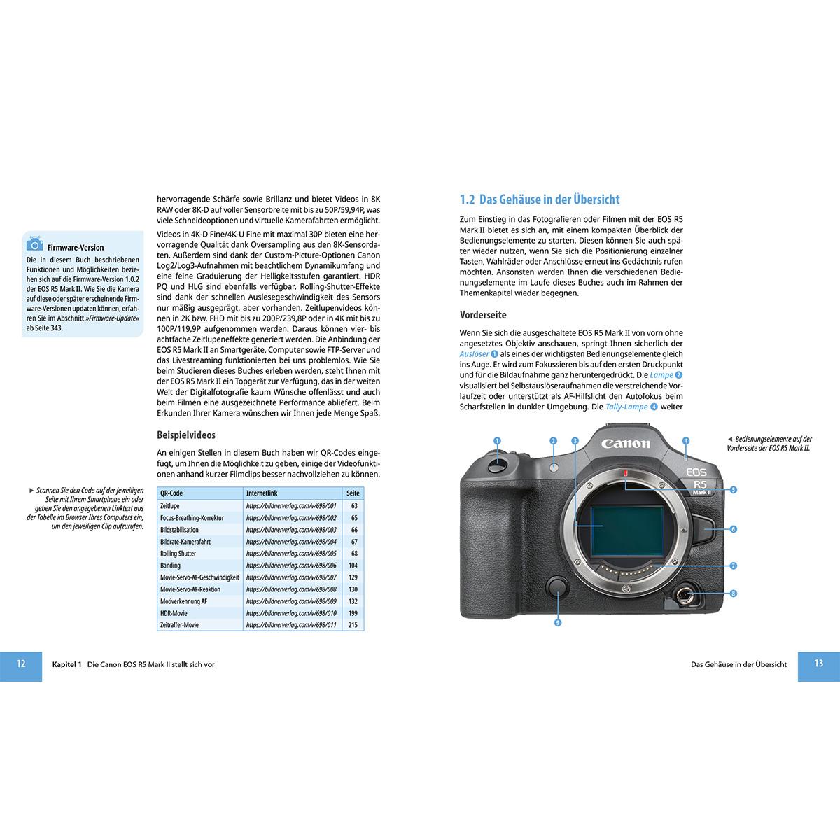 Bild: 9783832806828 | Canon EOS R5 Mark II | Das umfangreiche Praxisbuch zu Ihrer Kamera!