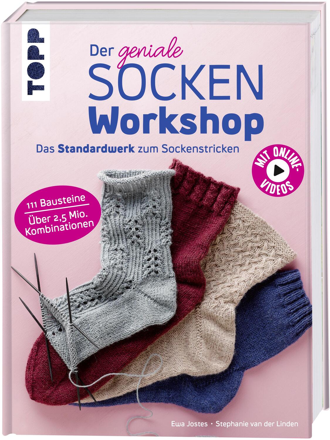 Cover: 9783772481512 | Der geniale Sockenworkshop | Stephanie van der Linden (u. a.) | Buch