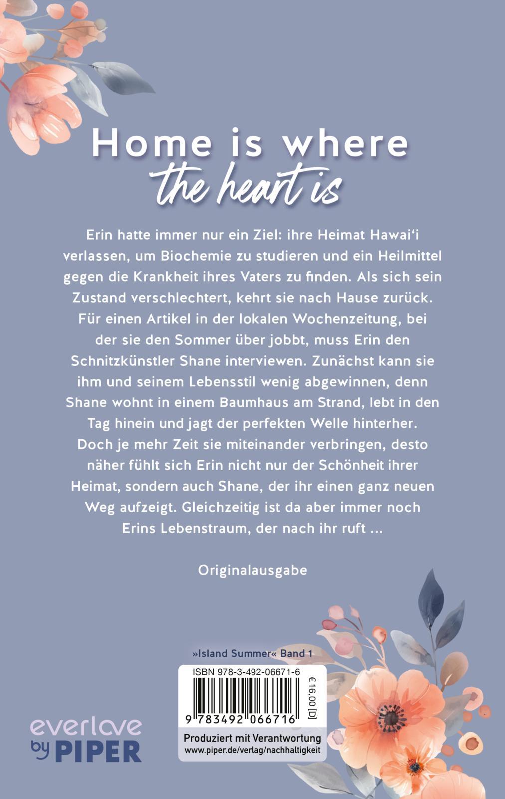 Rückseite: 9783492066716 | Call my Heart Home | Carina Schnell | Taschenbuch | Island Summer