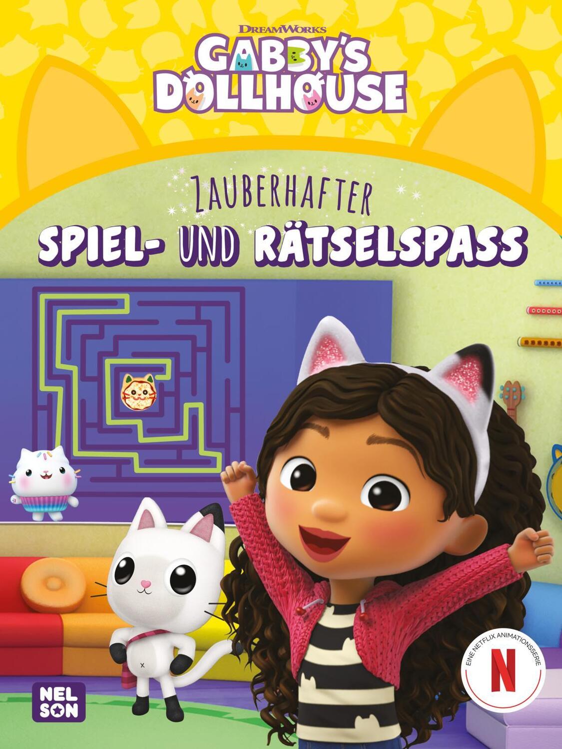 Cover: 9783845125121 | Gabby's Dollhouse: Zauberhafter Spiel- und Rätselspaß | Taschenbuch
