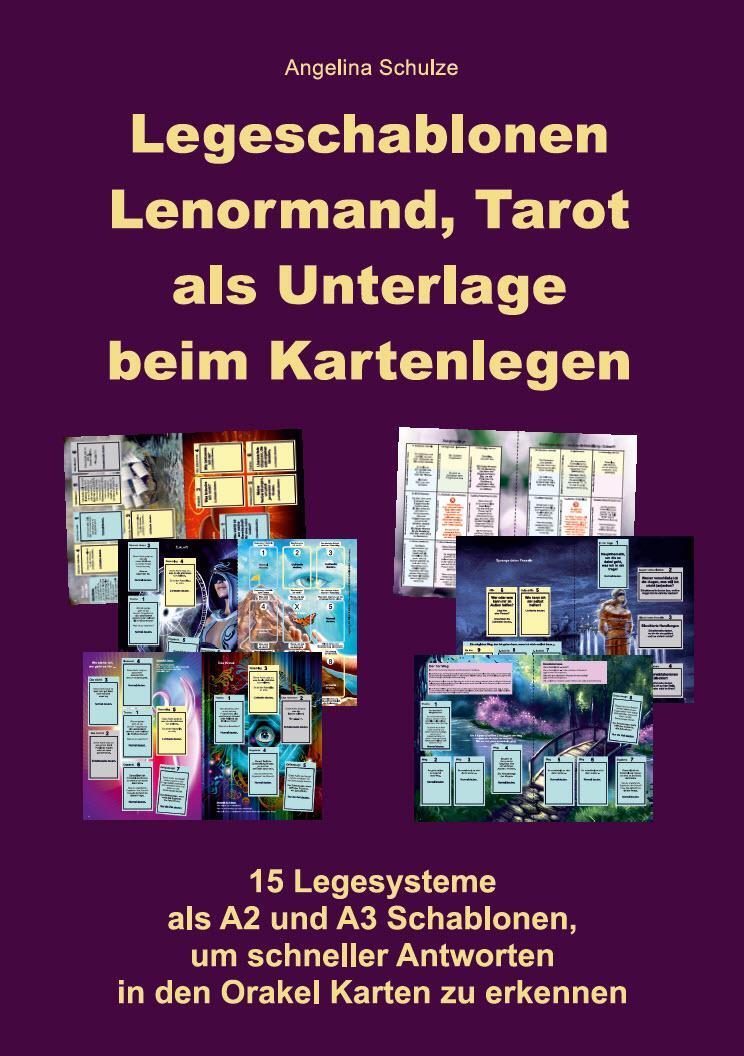 Cover: 9783967381337 | Legeschablonen Lenormand, Tarot als Unterlage beim Kartenlegen | Buch