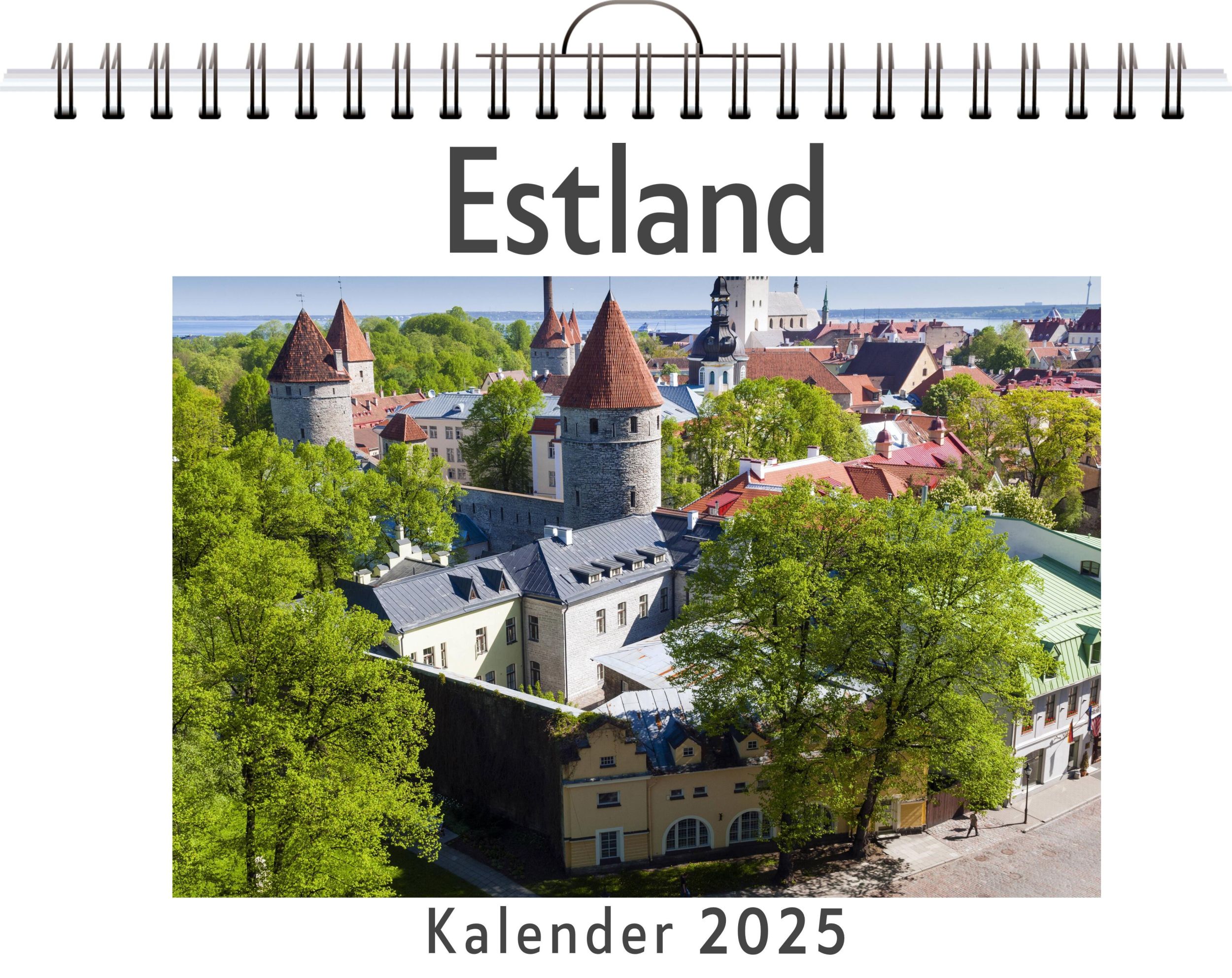 Cover: 9783759125088 | Estland | Emil Huber | Kalender | Kalender | 14 S. | Deutsch