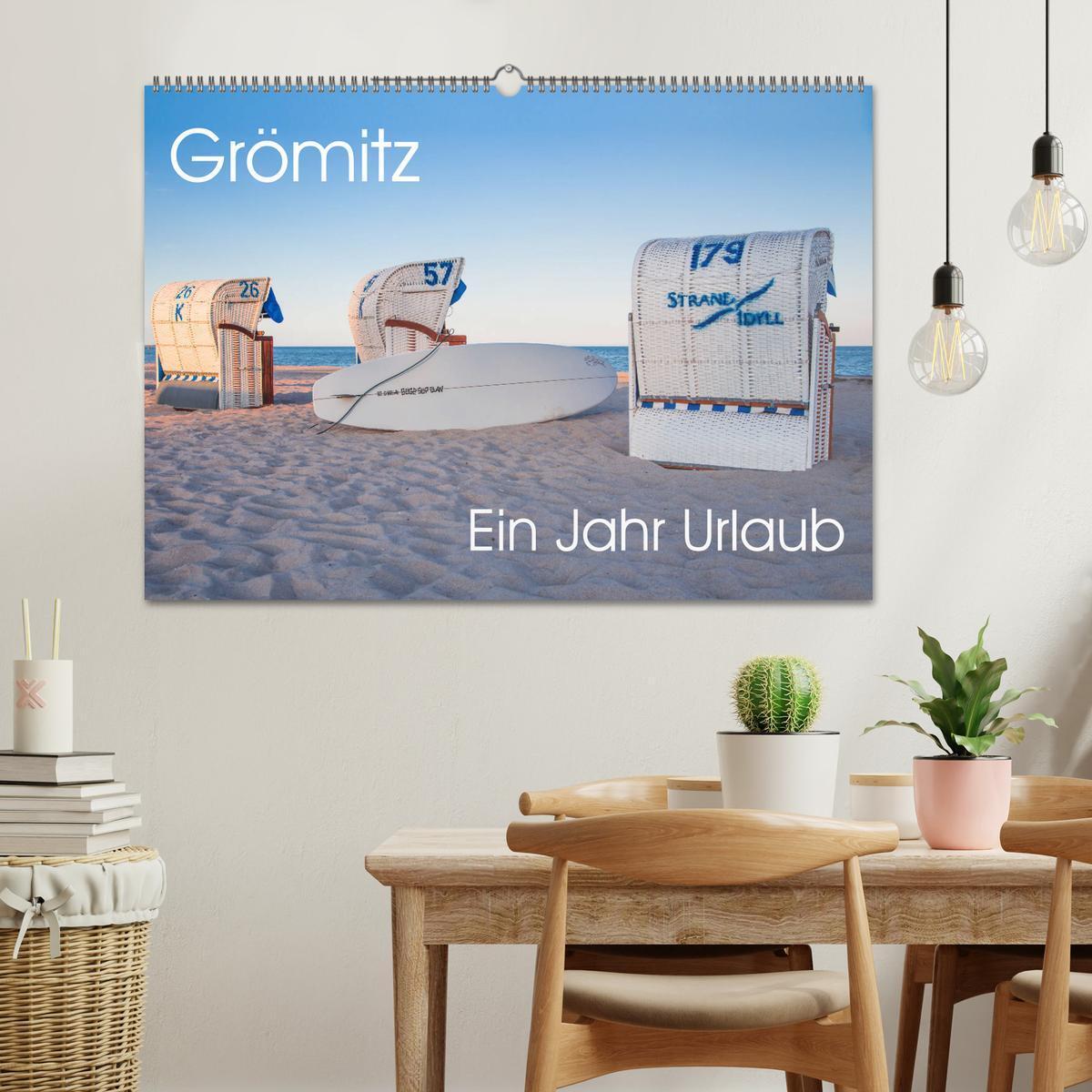 Bild: 9783435658190 | Grömitz - Ein Jahr Urlaub (Wandkalender 2025 DIN A2 quer), CALVENDO...