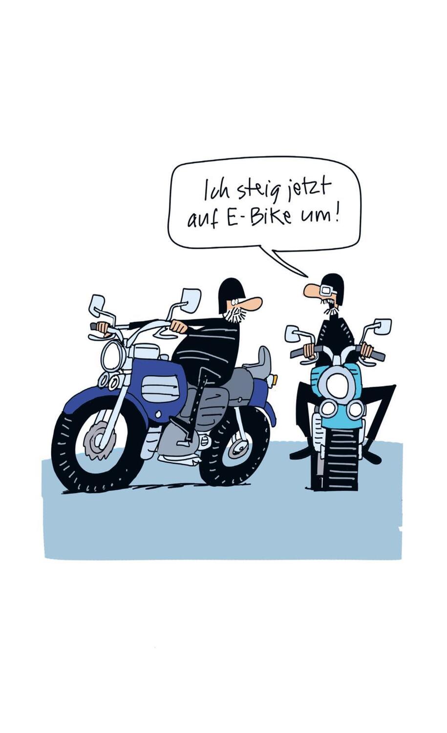 Bild: 9783830344933 | Überleben auf dem E-Bike: Humorvolle Geschichten und Cartoons rund...