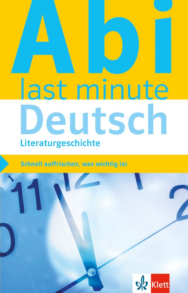 Cover: 9783129493236 | Abi last minute Deutsch Literaturgeschichte | Nadine Budde | Buch