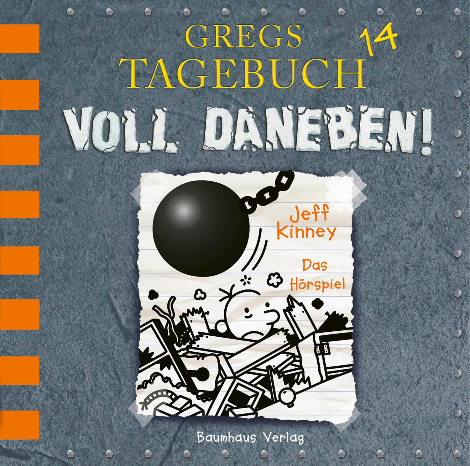 Cover: 9783785780619 | Gregs Tagebuch 14 - Voll daneben! | Jeff Kinney | Audio-CD | 79 Min.