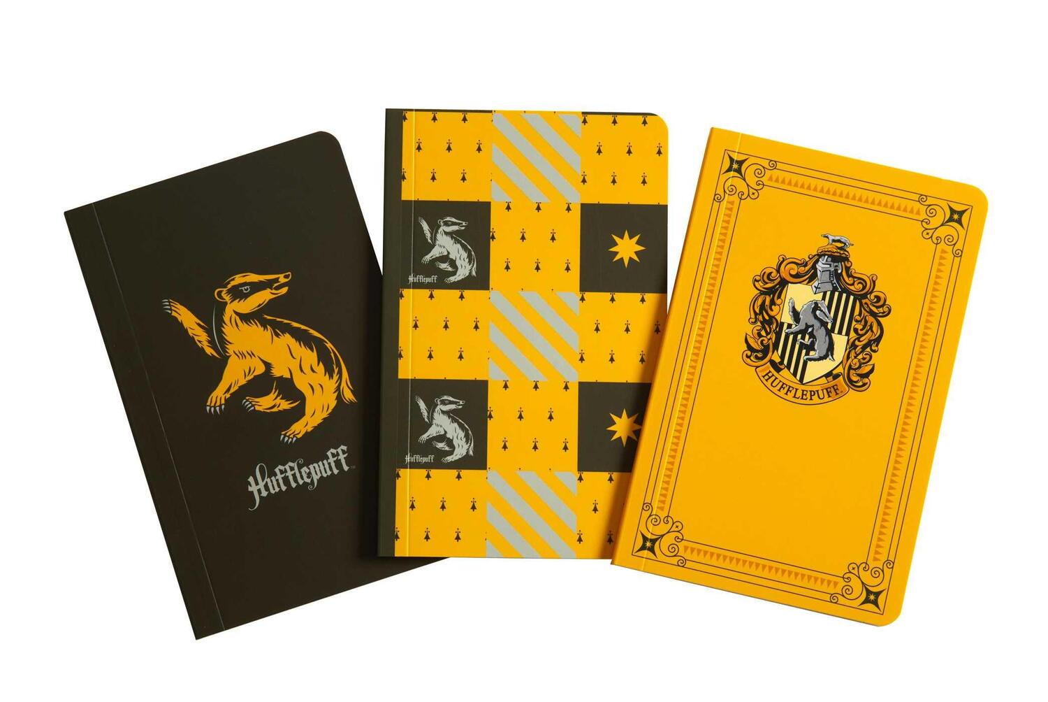 Cover: 9781647220112 | Harry Potter: Hufflepuff Pocket Notebook Collection (Set of 3) | Buch