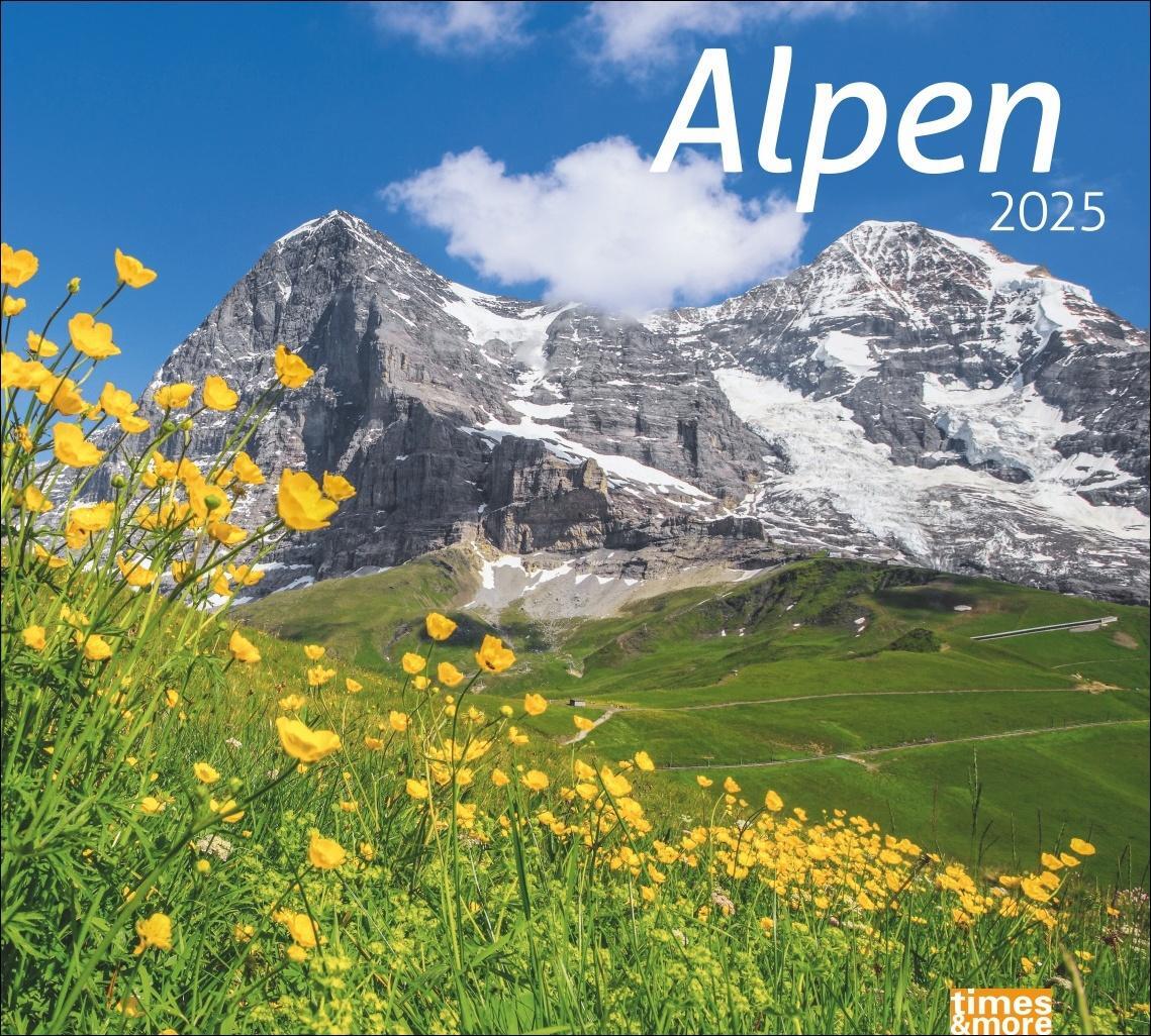 Cover: 9783756406883 | Alpen Bildkalender 2025 | Heye | Kalender | times&amp;more Kalender Heye