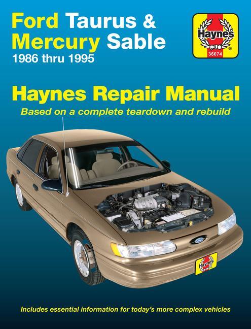 Cover: 9781563922121 | Ford Taurus &amp; Mercury Sable 1986-95 | J H Haynes | Taschenbuch | 2016
