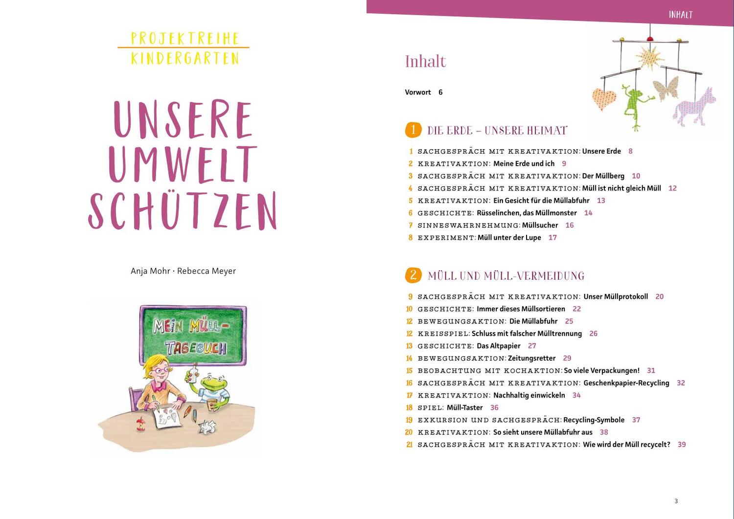 Bild: 9783780651891 | Projektreihe Kindergarten - Unsere Umwelt schützen | Anja Mohr | Buch