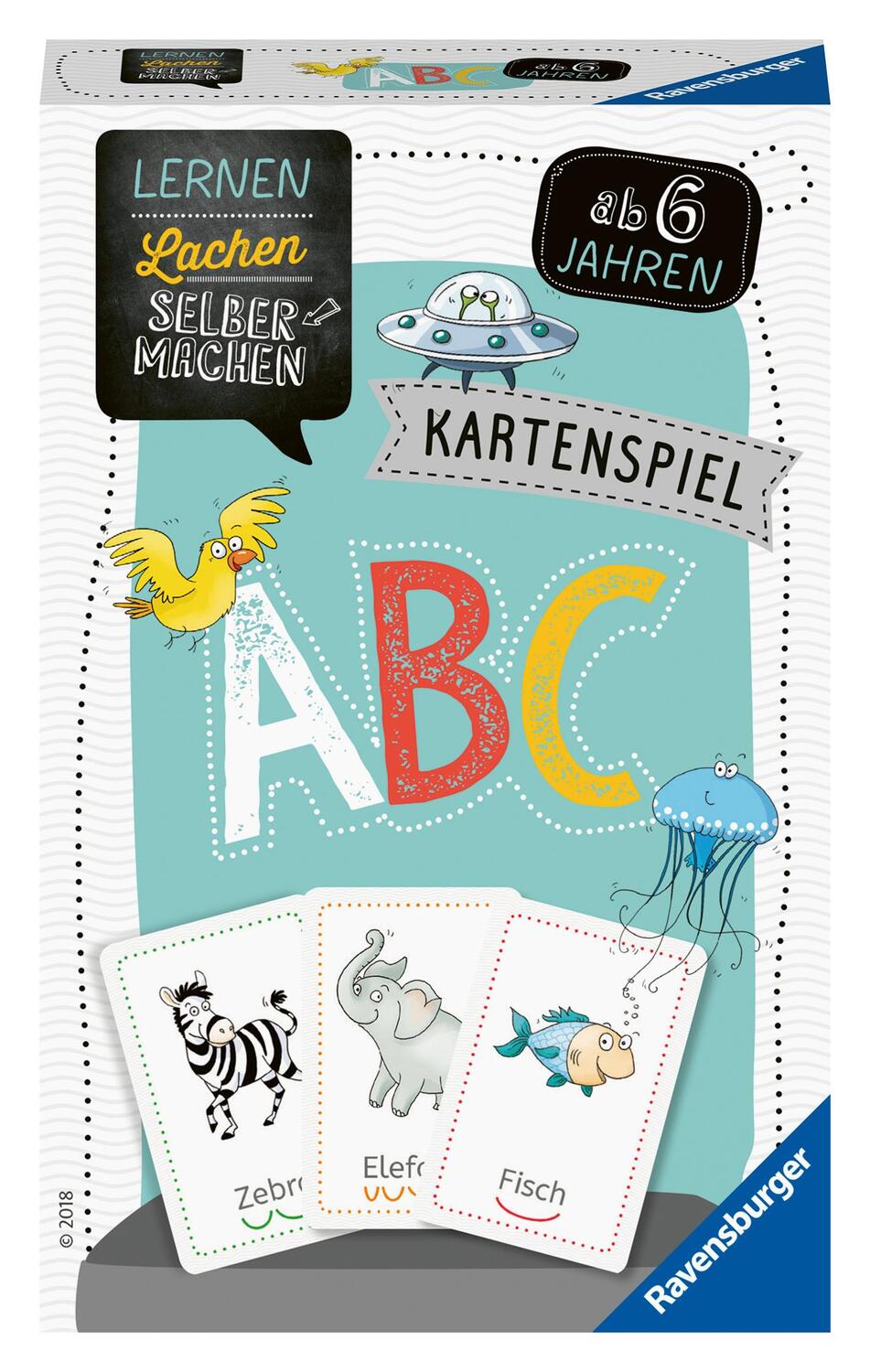 Cover: 4005556803477 | Lernen Lachen Selbermachen: Kartenspiel ABC | Eva Odersky (u. a.)