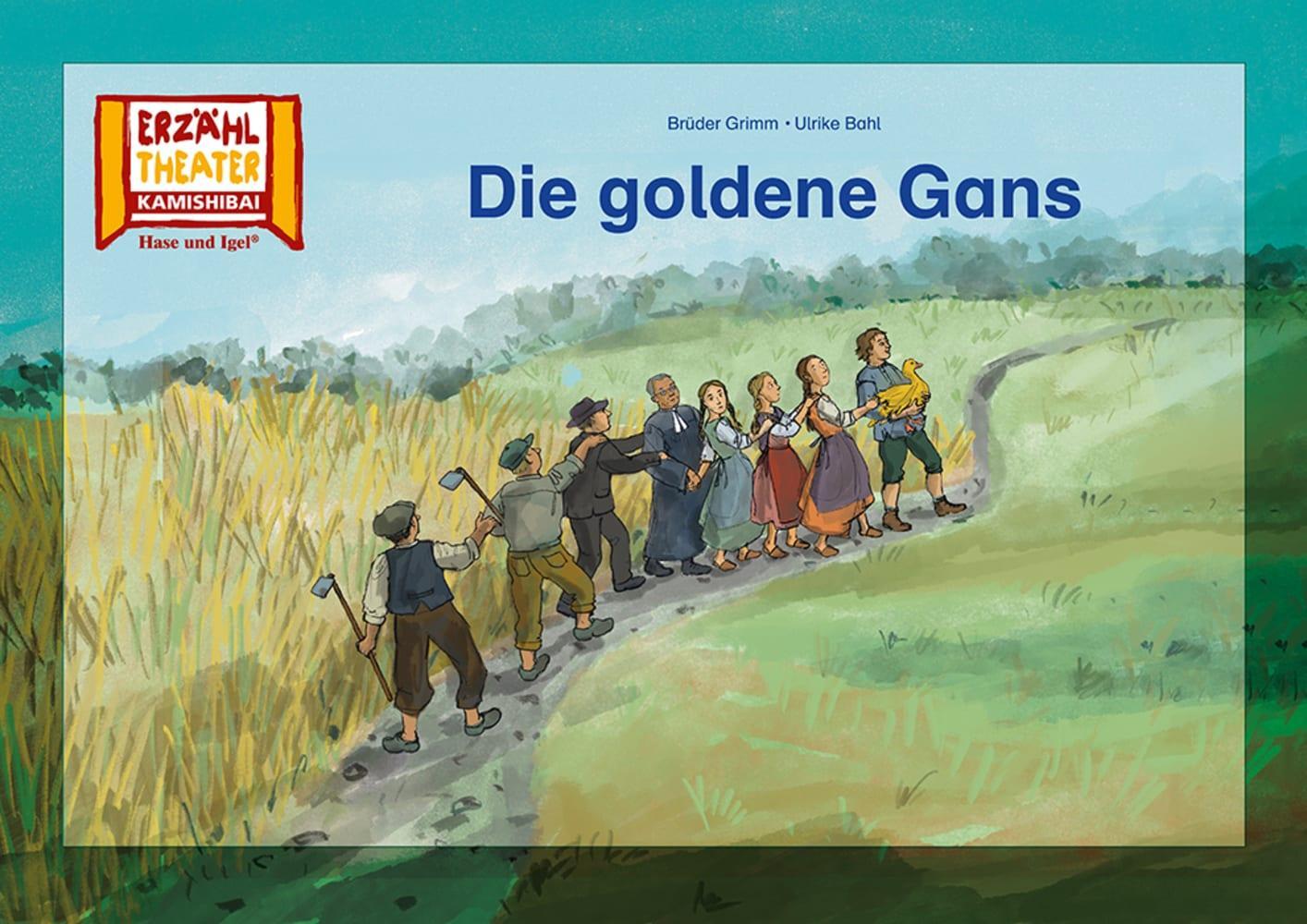 Cover: 4260505832452 | Die goldene Gans / Kamishibai Bildkarten | Brüder Grimm | Taschenbuch