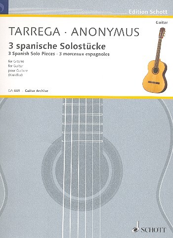 Cover: 9790001096973 | Spanische Solostucke(3) | Dieter Kreidler | Buch | Schott Music