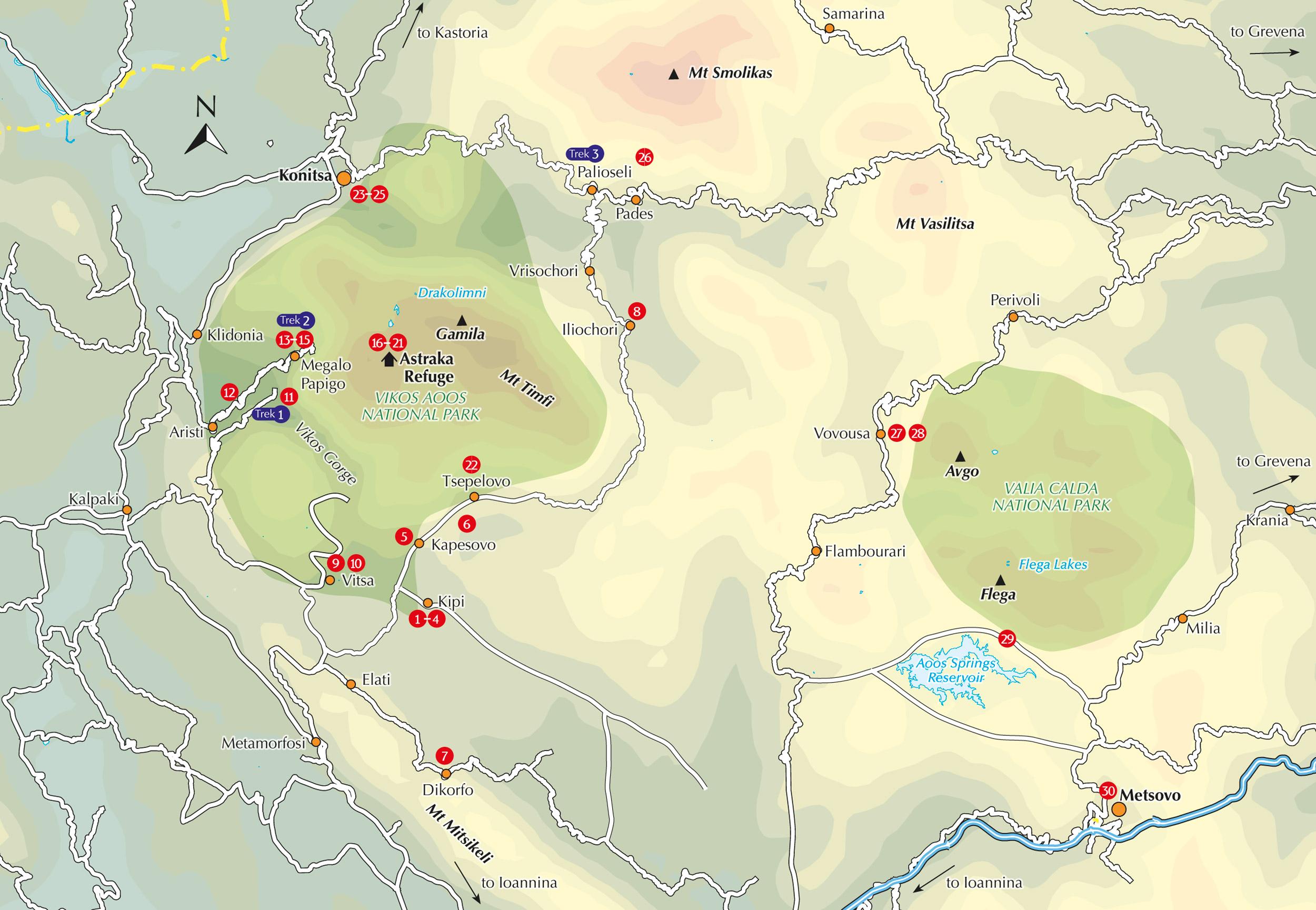 Bild: 9781852849412 | Walking and Trekking in the Zagori | Aris-Dimitrios Leontaritis | Buch