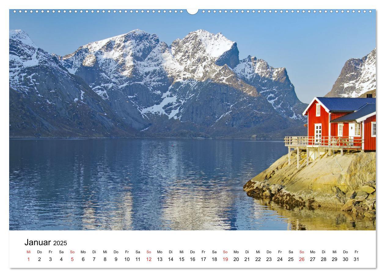 Bild: 9783435655823 | Norwegen 2025 - vom Fjord zum Fjell (Wandkalender 2025 DIN A2...