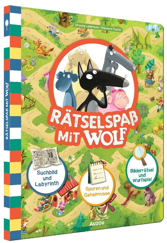 Cover: 9783039540044 | Rätselspaß mit Wolf | Orianne Lallemand | Buch | Deutsch | 2024