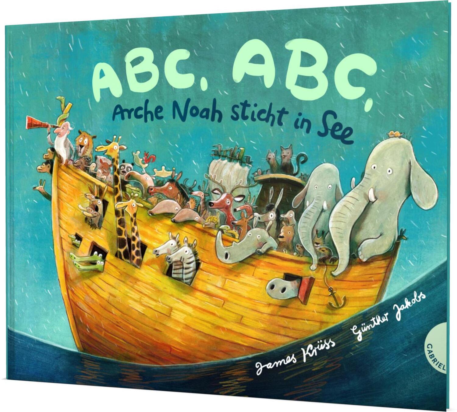 Cover: 9783522306188 | ABC, ABC, Arche Noah sticht in See | James Krüss | Buch | 32 S. | 2022
