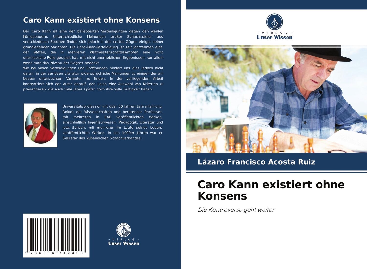 Cover: 9786204312408 | Caro Kann existiert ohne Konsens | Die Kontroverse geht weiter | Ruiz