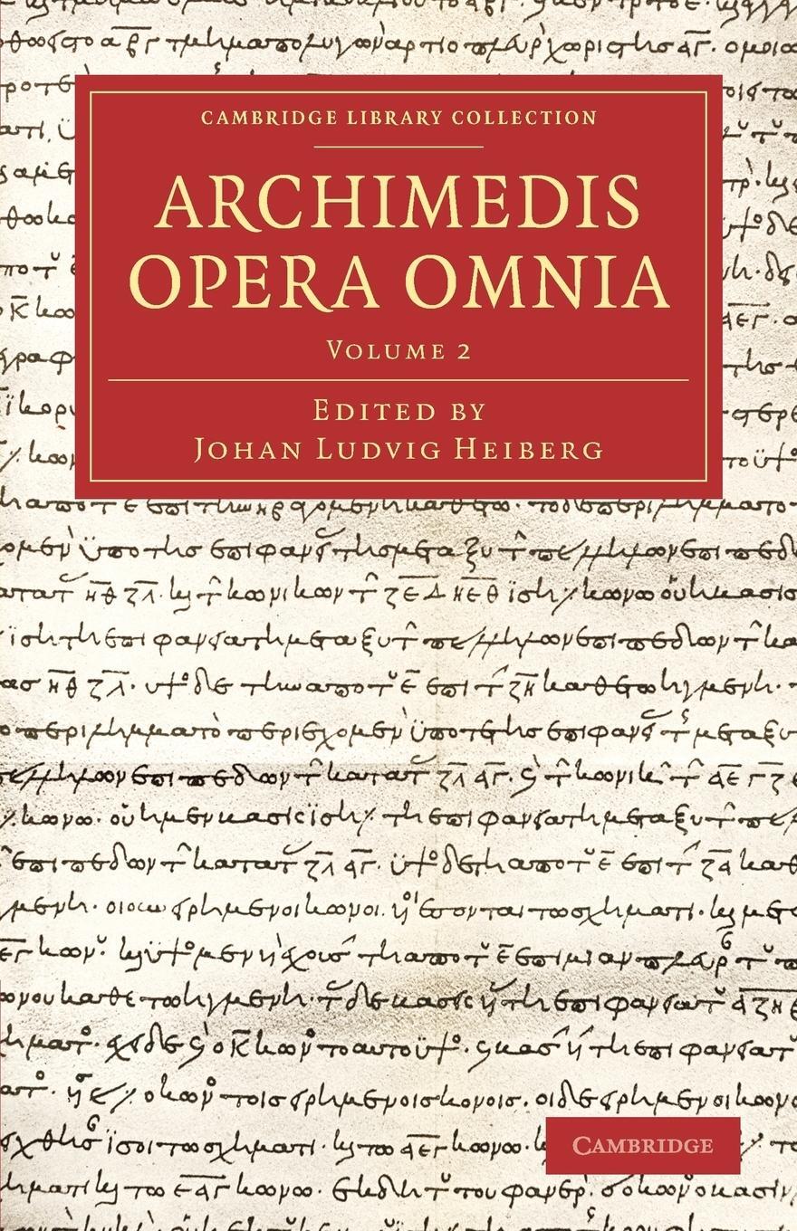 Cover: 9781108062565 | Archimedes Opera Omnia - Volume 2 | Archimedes | Taschenbuch | Latein
