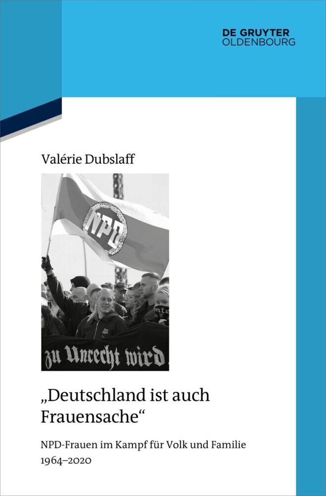 Cover: 9783110756661 | "Deutschland ist auch Frauensache" | Valérie Dubslaff | Buch | IX