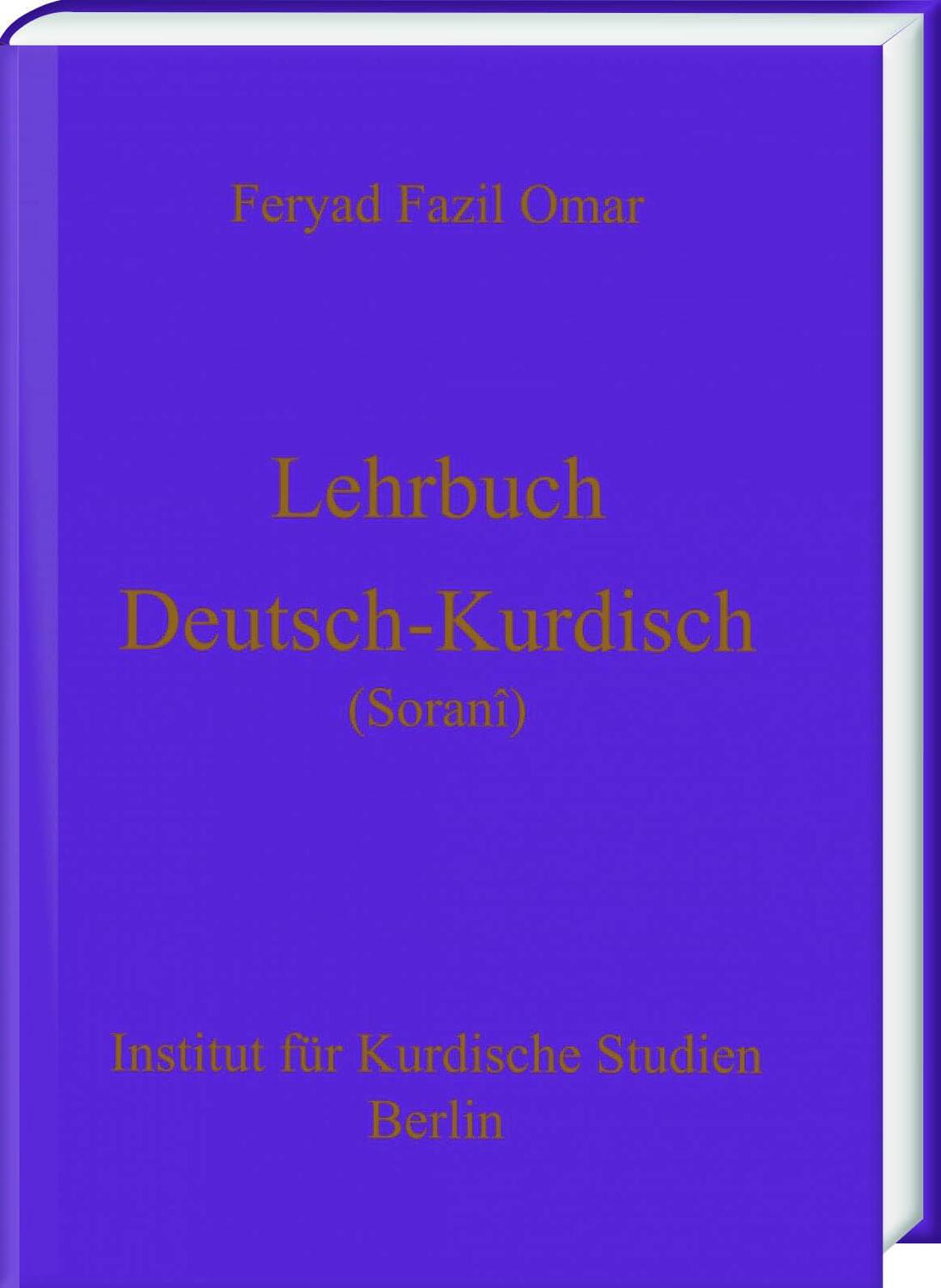 Cover: 9783447113410 | Lehrbuch Deutsch-Kurdisch (Zentralkurdisch/Soranî) | Feryad Fazil Omar