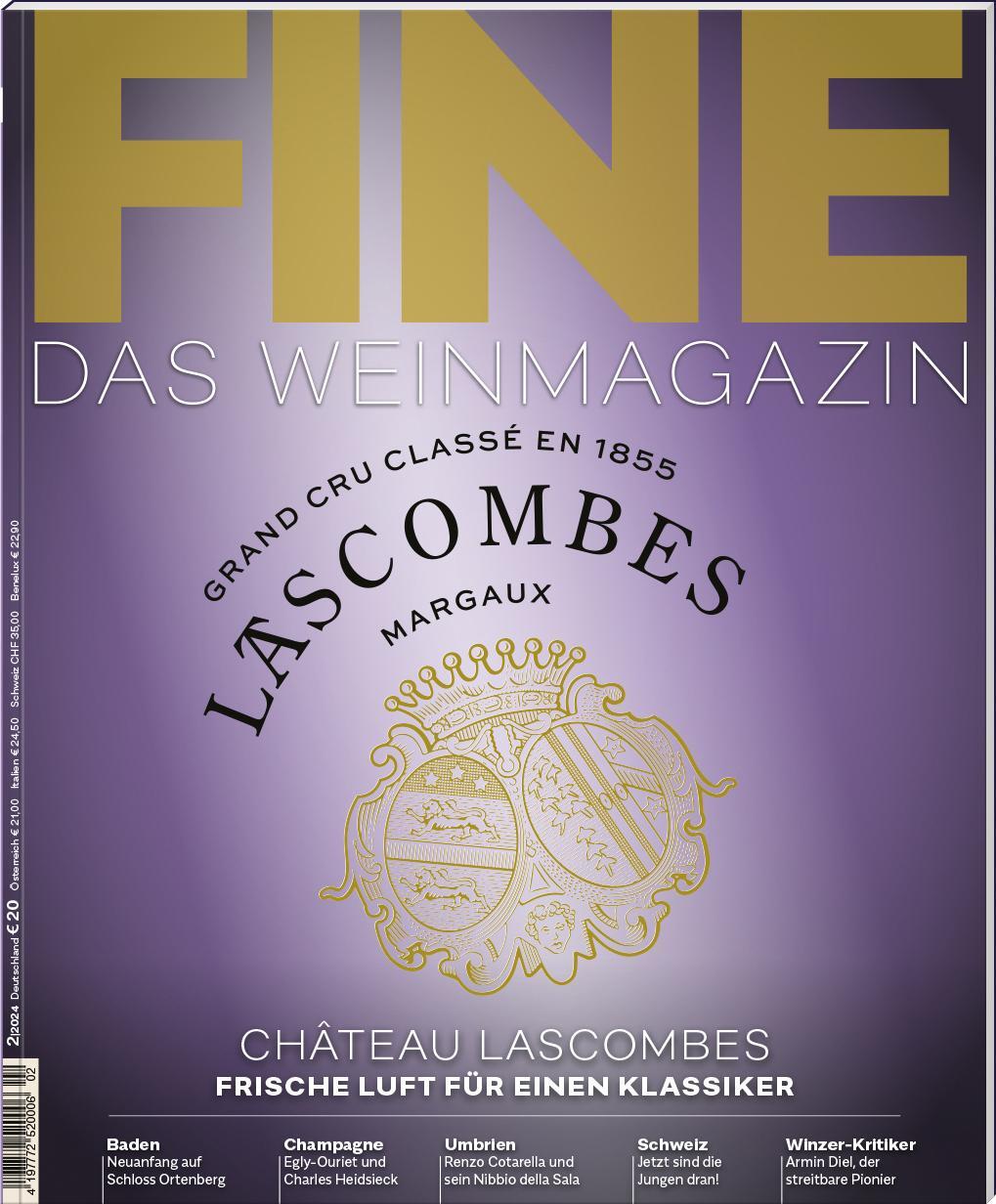 Cover: 9783960331834 | FINE Das Weinmagazin 02/2024 | 65. Ausgabe | Ralf Frenzel | Buch