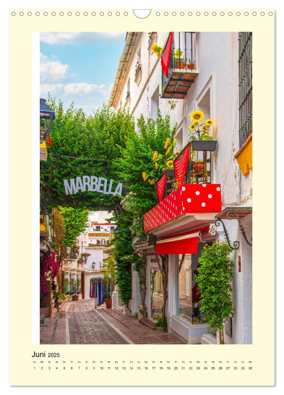 Bild: 9783457223895 | Marbella - Andalusien (Wandkalender 2025 DIN A3 hoch), CALVENDO...