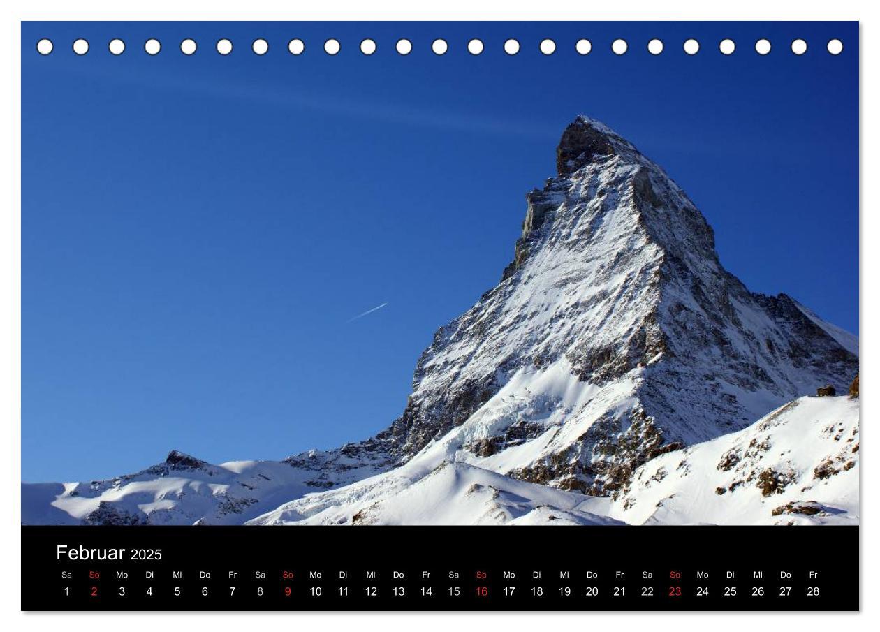 Bild: 9783435716043 | Faszination Matterhorn (Tischkalender 2025 DIN A5 quer), CALVENDO...